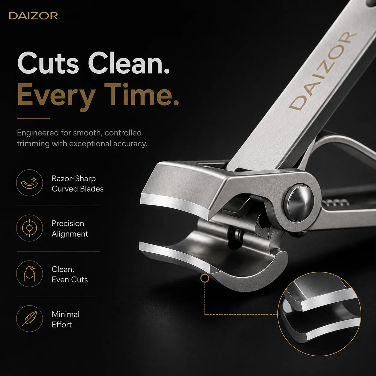 Daizor Nail Clipper - Silver